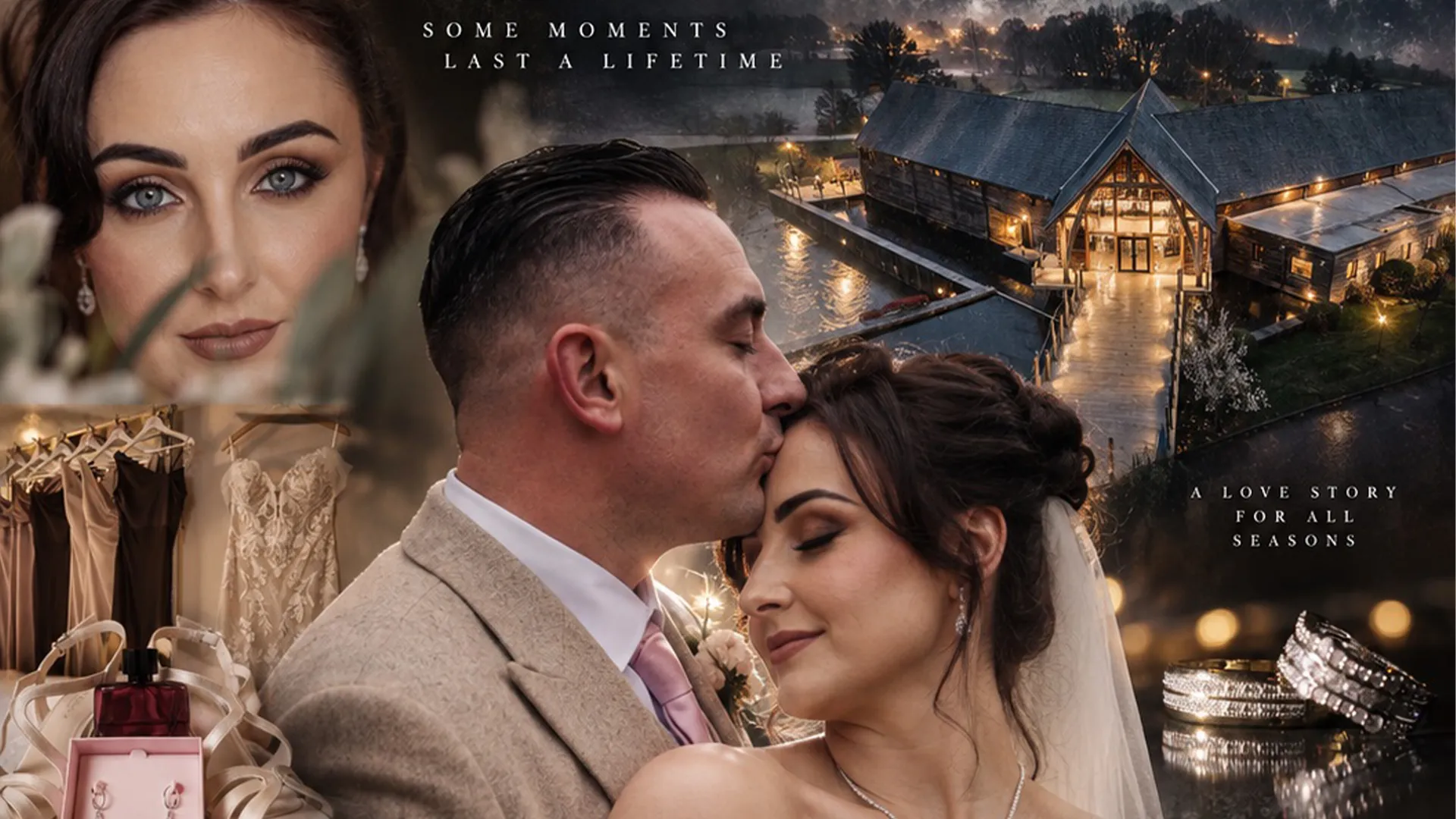 Sheree and Martin, winter wedding at the Mill Barns