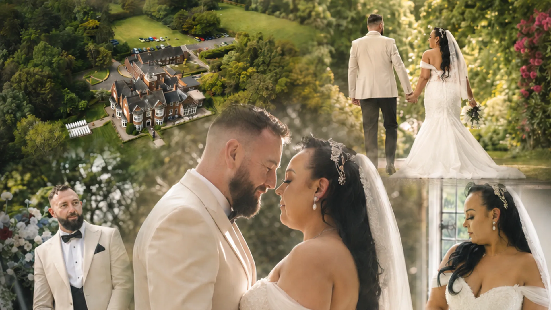 Stephen and Leigh spring wedding in Pendrell Hall